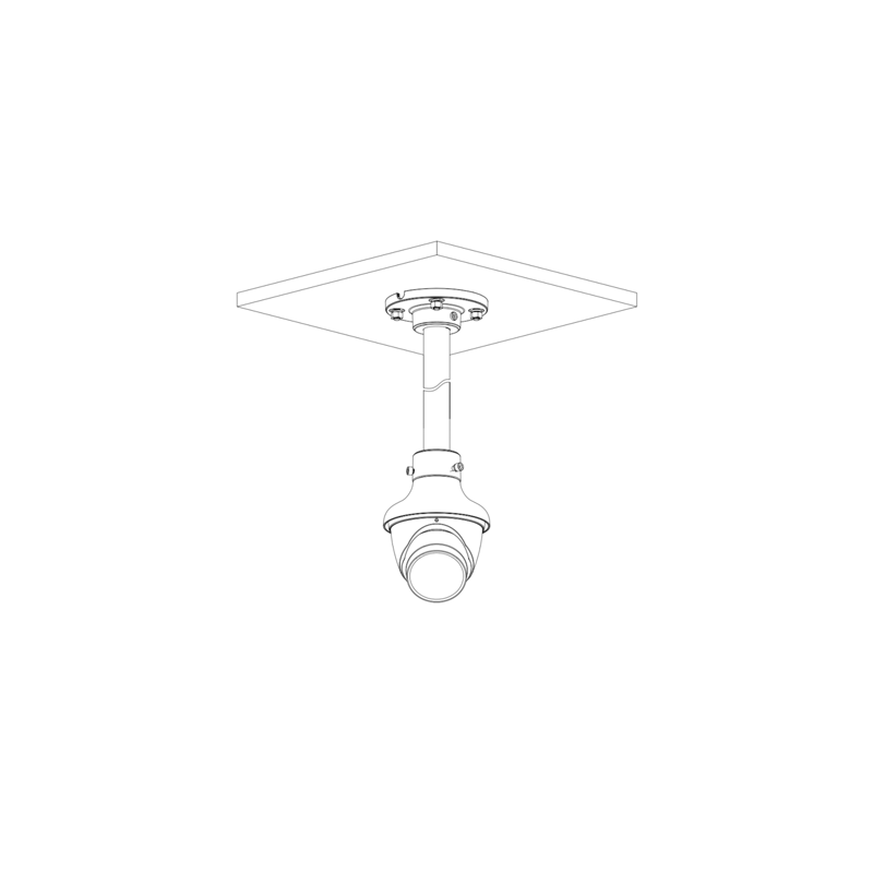 Cámara de Seguridad Dahua Wizsense DH IPC HDW3441EM S S2 para Interior