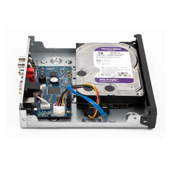 WESTERN DIGITAL WD64PURZ - Disco Duro de 6 TB Purple /  Especial para Videovigilancia /  Trabajo 24 / 7 /  Interface: Sata 6 Gb