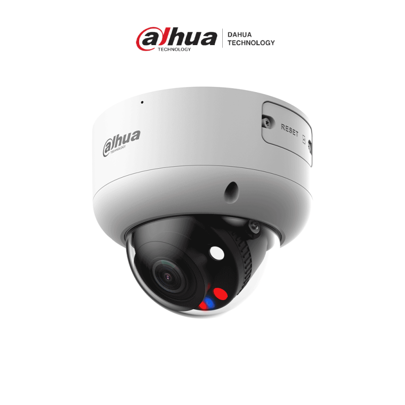DAHUA DH-IPC-HDBW3849R1-ZAS-PV-S5 -Cámara IP resolución 8MP con multivisión, TiOC y WizSense. Equipado con lente motorizado 2.7-