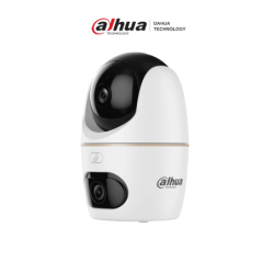 DAHUA DH-HPT1539DD-STW-5E2-IL - Cámara IP Dual lente fijo y lente PT de 5MP cada uno, visión nocturna de 30m, audio bidirecciona