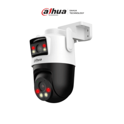 DAHUA DH-IPC-WPT1339DD-SW-3E2-PV - Cámara IP dual doble lente de 3 MP cada uno(fijo y PT), Iluminación Dual Inteligente,IR 50m,