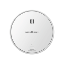 DAHUA WISUALARM DHI-HY-SA20B - Detector de Humo Standalone (Autonomo) /  Sensor Fotoeléctrico /  Sonido de Alarma de 85dB
