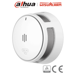 DAHUA WISUALARM DHI-HY-SA40A - Detector de Humo Standalone (Autonomo) /  Sensor Fotoeléctrico /  Sonido de Alarma de 85dB