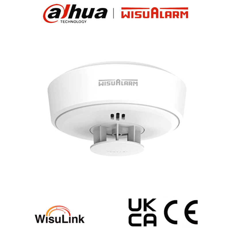 DAHUA WISUALARM HY-HT10A-R8 - Detector de Calor Inalambrico (Interconectable Hasta 24 Disp) / Monitoreo de Temperatura DAHUA WISUALARM HY-HT10A-R8 - Detector de Calor Inalambrico (Interconectable Hasta 24 Disp) / Monitoreo de Temperatura