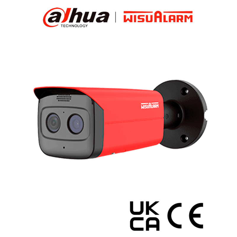 DAHUA WISUALARM HY-FT431LFP - Cámara IP Termica Detección de Fuego de 4 MP /  Detector VOx de alta sensibilidad
