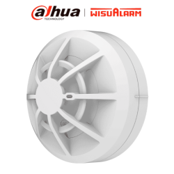 DAHUA WISUALARM DHI-HY-1310 - Detector de Calor Direccionable  /  2 Hilos /  Bajo consumo de energía /  Cumple con Norma EN54-5