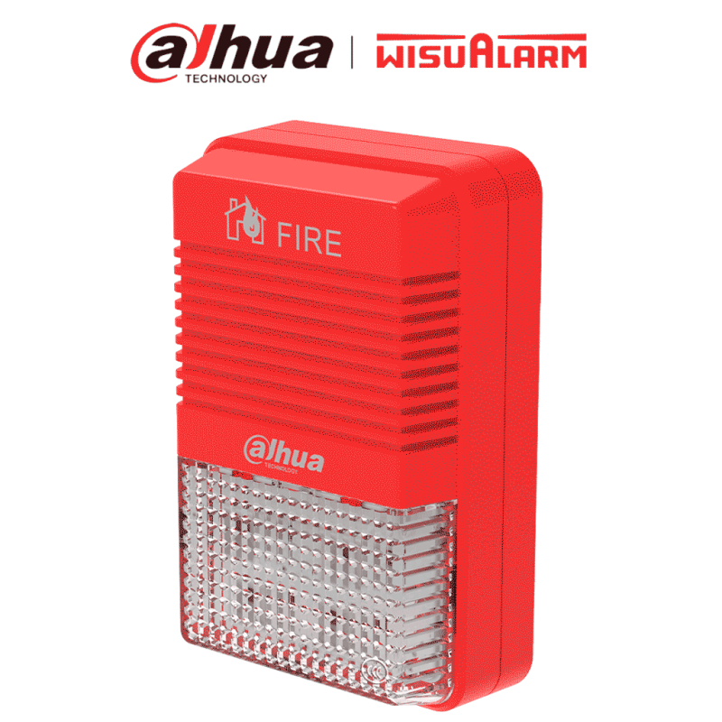 DAHUA WISUALARM HY-1500 - Lampara Estroboscópica con Sirena Direccionable / 2 Hilos / Volumen de 75 dB–115 dB / 24V DC DAHUA WISUALARM HY-1500 - Lampara Estroboscópica con Sirena Direccionable / 2 Hilos / Volumen de 75 dB–115 dB / 24V DC