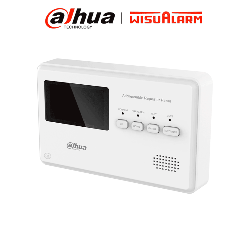 DAHUA WISUALARM DHI-HY-1330 - Panel Repetidor Direccionable / 2 Hilos / Indicadores de Estado / Sonido de Alarma 65dB–115dB DAHUA WISUALARM DHI-HY-1330 - Panel Repetidor Direccionable / 2 Hilos / Indicadores de Estado / Sonido de Alarma 65dB–115dB