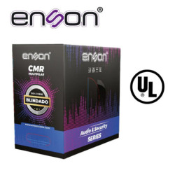 ENSON EPRO-5500F - Cable Para Audio Y Seguridad Enson Epro-5500F 2C/22Awg Multifilar 100 Por Ciento Cobre Forro De Pvc Cmr