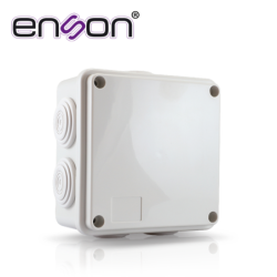 ENSON ENS-PCB1010 - Caja De Plastico Enson Ens-Pcb1010 100X100X50 Mm Con Sello De Goma Grado De Protección Ip66