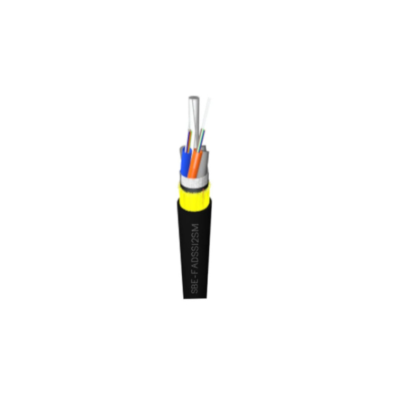SBETECH SBE-FOASU12SM60 - ASU Cable 12Cores, G652D-Span 60M,PE jacket, (4km / drum) OD6.6. Venta en múltiplos de 100 metros