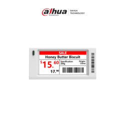 DAHUA DHI-ESL-E021A-N - Etiqueta electrónica cuenta con comunicación Bluetooth y una interfaz interactiva, soportando 256 colore