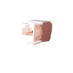 SBE TECH SBE-JACKC6AS-WT Modulo jack keystone RJ45  /  8 Hilos  /  CAT 6A  /  Color blanco