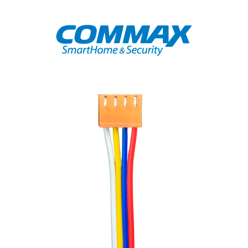 COMMAX - 4PINCONNECTOR Cable Conector 4 Pines para Sistema llamado de Enfermería y Video Porteros Commax COMMAX - 4PINCONNECTOR Cable Conector 4 Pines para Sistema llamado de Enfermería y Video Porteros Commax