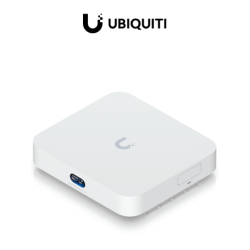 UBIQUITI UCG-MAX - Cloud Gateway UniFi, 4 puertos LAN de 2.5GbE, 1 puerto intercambiable a WAN, 1 puerto WAN de 2.5GbE, Balanceo