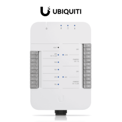 UBIQUITI UA-HUB-Door - Panel de Control de Acceso , 2 Terminales Auxiliares para Sirenas o Apertura de Puertas , 4 Entradas Adic