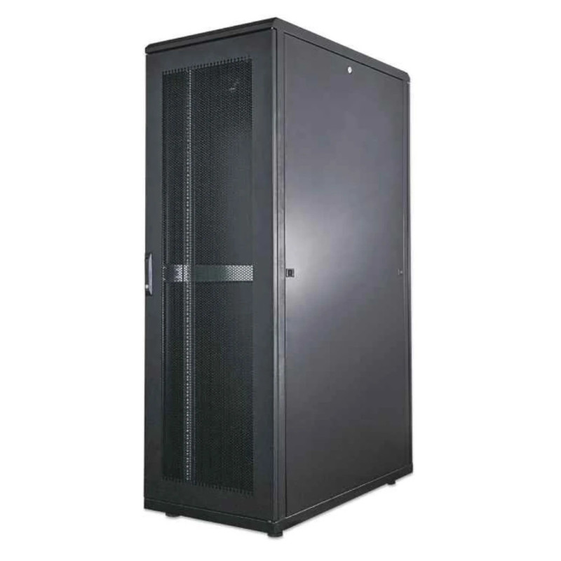 INTELLINET - 713276 - Gabinete de 19", 800x1000 con puertas de acero perforadas, 42U