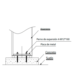 DAHUA DHI-IPMECD-3022-LM40-T20-AC110 - BARRERA IZQUIERDA  /  No Incluye Brazo