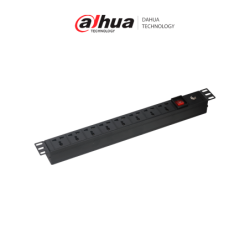 DAHUA ZZM10 / PDU(8 USA 250) Barra PDU multicontacto  / Max 250Vac /  10A /  2500W /  North American / 1.3mm2 , 3m