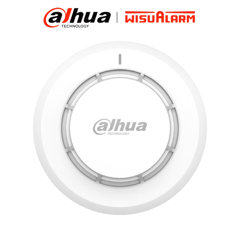 DAHUA DHI-HY-C134 - Detector convencional de Humo de 4 hilos, Sistema inteligente de limpieza, Hasta 150 m² de cobertura, Instal