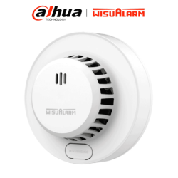 DAHUA WISUALARM DHI-HY-SA13A - Detector de humo Standalone (Autónomo), Sonido de alarma de 85dB, Cuenta con un botón de prueba y
