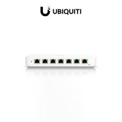 UBIQUITI USW-ULTRA - UniFi Switch Ultra Capa 2, 42W POE (1 puerto POE++ de entrada , 7 puertos POE+ de salida ) , No incluye ada