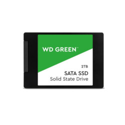 Western Digital WDS200T2G0A - Disco Duro Interno SSD 2 TB, SATA III, 6 GB / s, 2,5 / 7 mm, hasta 545 MB / s, Color Verde