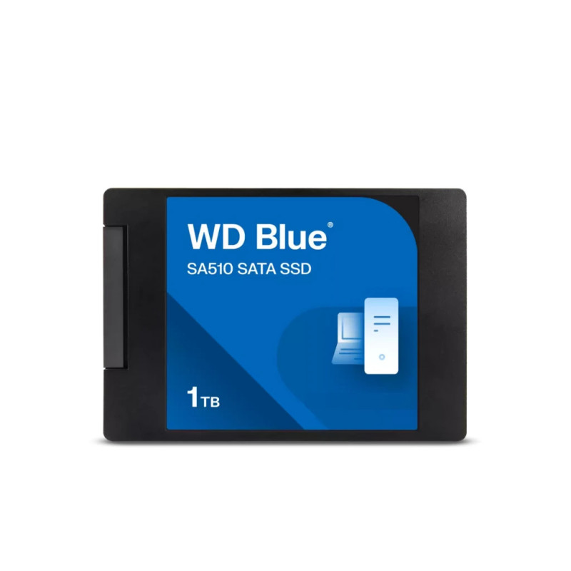 Western Digital WDS100T3B0A - Disco Duro Interno SSD 1 TB, SATA III, 6 GB / s, 2,5 / 7 mm, hasta 560 MB / s, Color Azul Blue