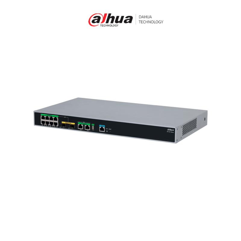 DAHUA DH-AC64 Control de acceso inalámbrico de 10 puertos DH-AC64 WAN 2 × 2,5 GE, LAN 8 × GE + 2 × 10 GE SFP+, 1 × USB