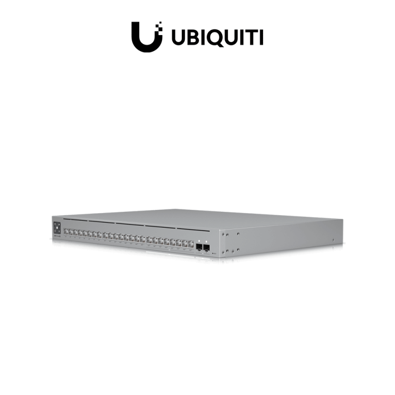UBIQUITI USW-PRO-MAX-24-POE - UniFi switch de 24 puertos (8 puertos POE++ 2.5 GbE y 16 puertos GbE POE+), 2 puertos SFP+ 10G, 40
