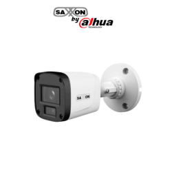 SAXXON SUA-HAC-B20P-0280B- Cámara Tipo Bala de 2 Megapíxeles & 1080P /  Lente de 2.8 mm Con Apertura de Hasta 100°