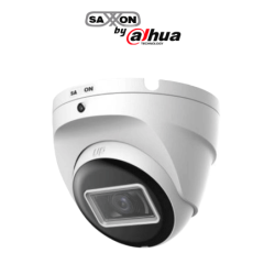SAXXON SUA-HAC-T20M-0280B- Cámara Turret de 2 Megapíxeles 1080P /  Lente de 2.8 mm con Apertura de Hasta 100° /  Cámara Metálica