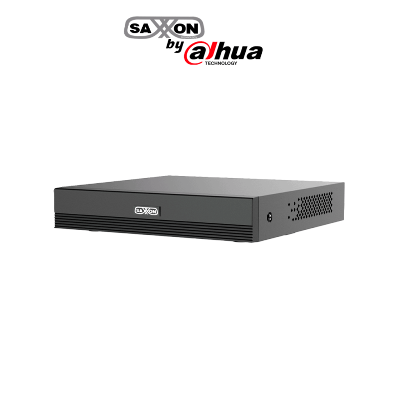 SAXXON SUA-XVR1E04-I- Video Grabador Dígital HDCVI /  Capacidad de 4 Canales HDCVI + 1 Canal IP /  Conversión Hasta 5 Canales IP