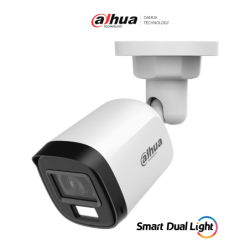DAHUA DH-HAC-B2A21N-U-IL-A- Cámara Bullet de 2 Megapíxeles /  Lente de 2.8 mm Apertura de Hasta 100° /  Micrófono Integrado