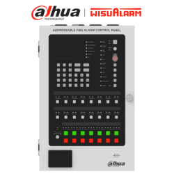 DAHUA DHI-HY-1025 - Panel de Detección de Incendio Direccionable, 500 dispositivos, Cuenta con Impresora, Pantalla LCD 4.3" (480