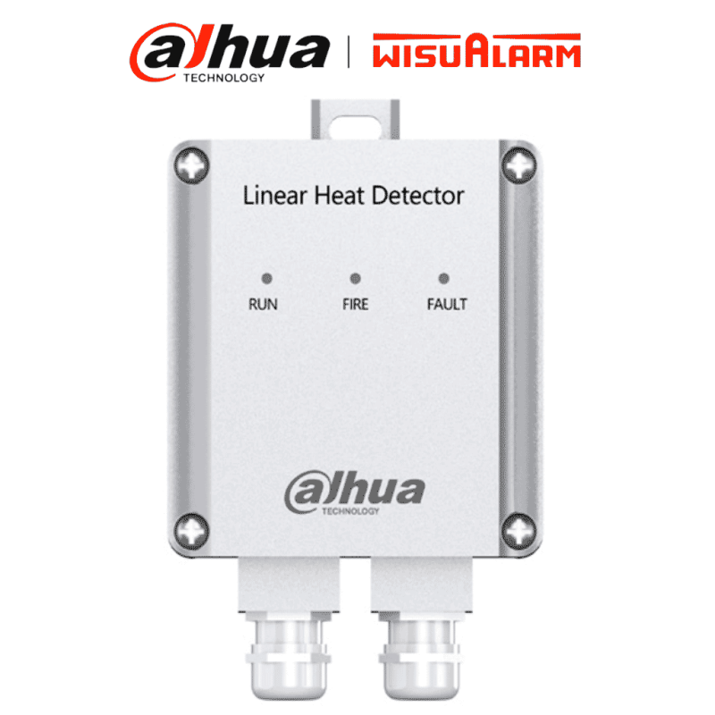 DAHUA WISUALARM DHI-HY-LD413A-I - Unidad adaptadora para sistema de detección de calor mediante cable lineal, Trabaja en conjunt