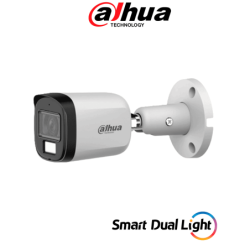 DAHUA DH-HAC-B2A51N-U-IL-A- Cámara Bullet 5 Megapixeles /  Lente 2.8 mm Apertura Hasta 106° /  Iluminación Dual Inteligente