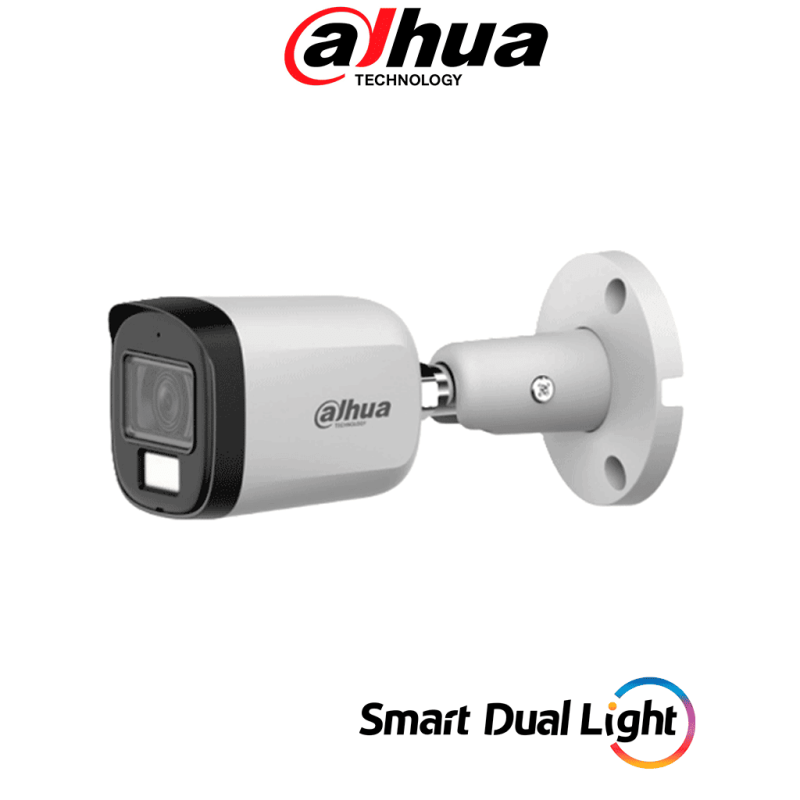 DAHUA DH-HAC-B2A51N-U-IL-A- Cámara Bullet 5 Megapixeles / Lente 2.8 mm Apertura Hasta 106° / Iluminación Dual Inteligente DAHUA DH-HAC-B2A51N-U-IL-A- Cámara Bullet 5 Megapixeles / Lente 2.8 mm Apertura Hasta 106° / Iluminación Dual Inteligente
