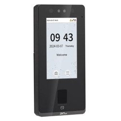 ZKTECO SenseFace 4A - Control de acceso y asistencia facial para 6,000 rostros  /  8,000 huellas  /  8,000 tarjetas ID 125kHz