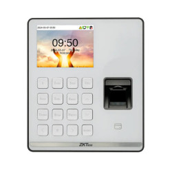 ZKTECO M1 - Control de asistencia para 500 huellas  /  500 tarjetas de proximidad de 125kHz  /  100,000 eventos
