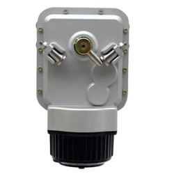 WEJOIN WJNSBG101HL34LED - Barrera Vehicular Izquierda, Brazo de 4 Metros con Led, Velocidad 3 Segundos, Motor de Alto Flujo Sin