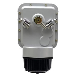 WEJOIN WJNSBG101HR34LED - Barrera Vehicular Derecha, Brazo de 4 Metros con Led, Velocidad 3 Segundo, Motor de Alto Flujo Sin Res
