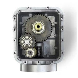 WEJOIN WJNSBG101HR34LED - Barrera Vehicular Derecha, Brazo de 4 Metros con Led, Velocidad 3 Segundo, Motor de Alto Flujo Sin Res