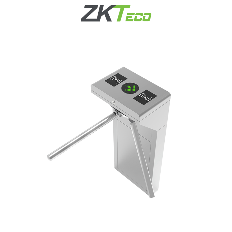 ZKTECO TS1000PLUS - Torniquete Bidireccional  /  Acero SUS304  /  110V  /  25 a 30 x Min  /  Carril 50 cm
