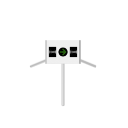 ZKTECO TS1000PLUS - Torniquete Bidireccional  /  Acero SUS304  /  110V  /  25 a 30 x Min  /  Carril 50 cm
