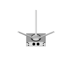 ZKTECO TS1000PLUS - Torniquete Bidireccional  /  Acero SUS304  /  110V  /  25 a 30 x Min  /  Carril 50 cm