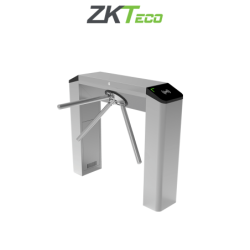 ZKTECO TS2000PLUS - Torniquete Tipo Puente Bidireccional /  Diseño Delgado /  Acero SUS304 /  Carril 50 cm