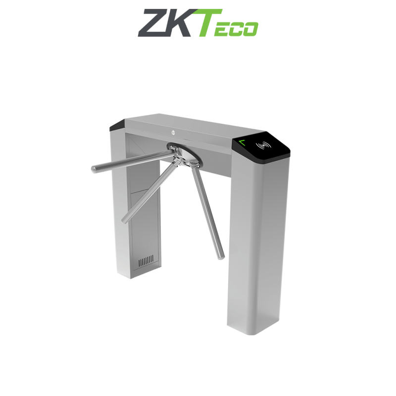 ZKTECO TS2000PLUS - Torniquete Tipo Puente Bidireccional /  Diseño Delgado /  Acero SUS304 /  Carril 50 cm
