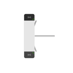 ZKTECO TS2000PLUS - Torniquete Tipo Puente Bidireccional /  Diseño Delgado /  Acero SUS304 /  Carril 50 cm