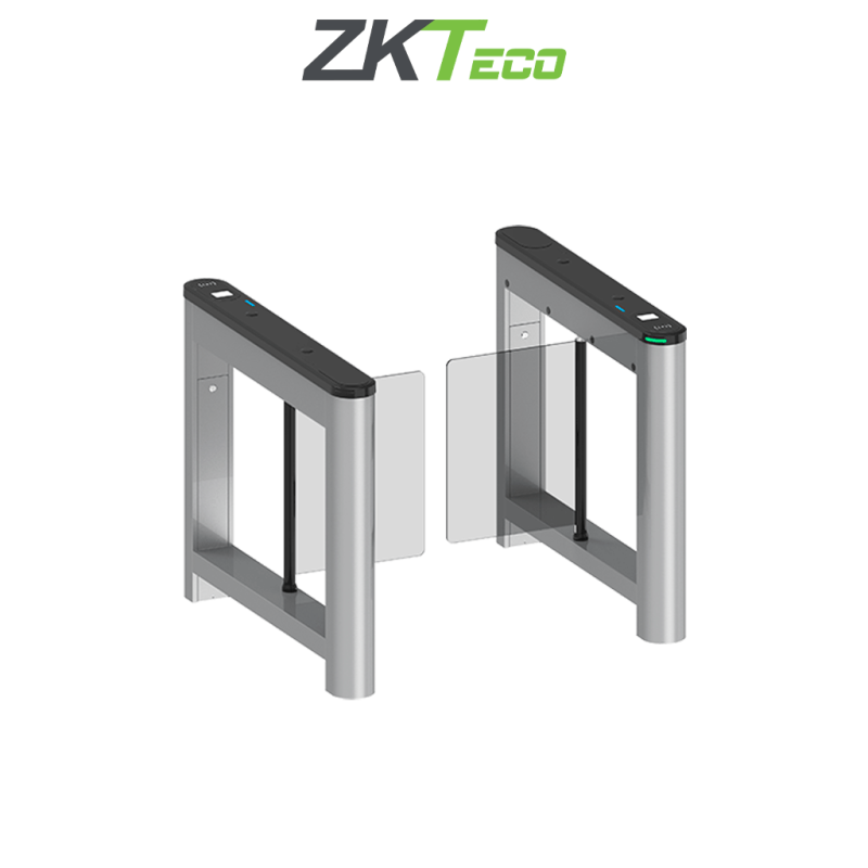 ZKTECO SATURNS1000 - Barrera Peatonal Tipo Swing Bidireccional  /  Equipada con un motor DC brushless